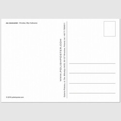 Wrocław, Młyn Sułkowice, pocztówka, Jan Jerzmański