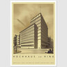 Hochhaus am Ring, Breslau, Postcard by Jan Jerzmański