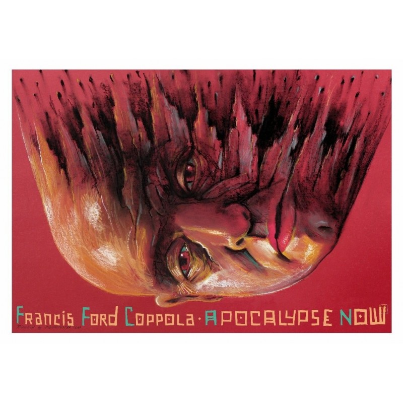 Apocalypse Now, postcard by Leszek Żebrowski