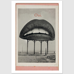 Oui postcard, Jacek Staniszewski