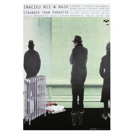 Stranger Than Paradise, postcard by Andrzej Klimowski