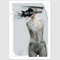 She's Lost Control postcard, Jacek Staniszewski