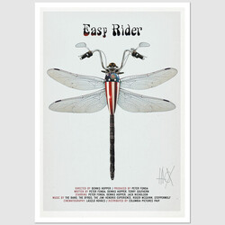 Easy Rider, postcard by...