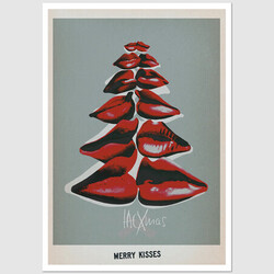 Merry Kisses, pocztówka, Jacek Staniszewski