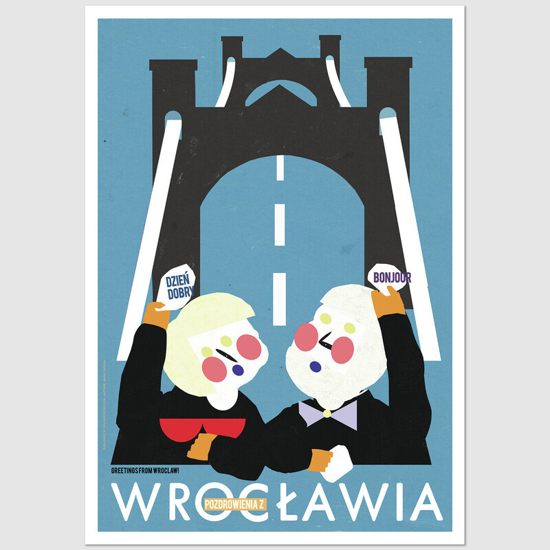 Greetings from Wrocław postcard, Jakub Zasada