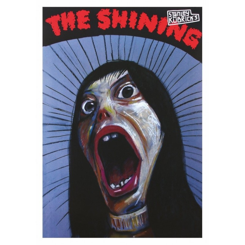 The Shining, postcard by Leszek Żebrowski