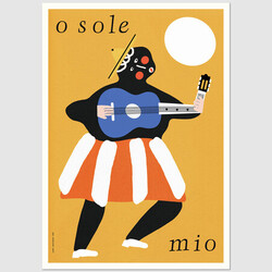 O Sole Mio, postcard by...