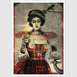 Poster Gallery, postcard by...