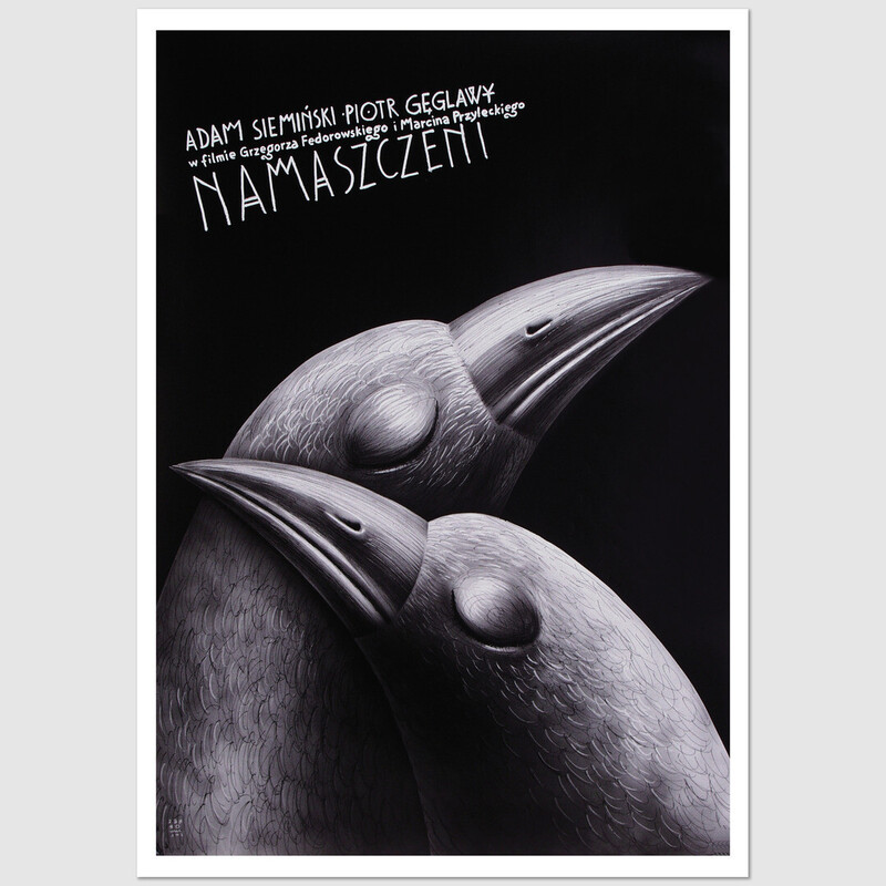 Annointed postcard, Leszek Żebrowski