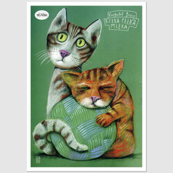 Milky River, postcard by...