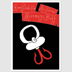 Rosemary's Baby 2, postcard...