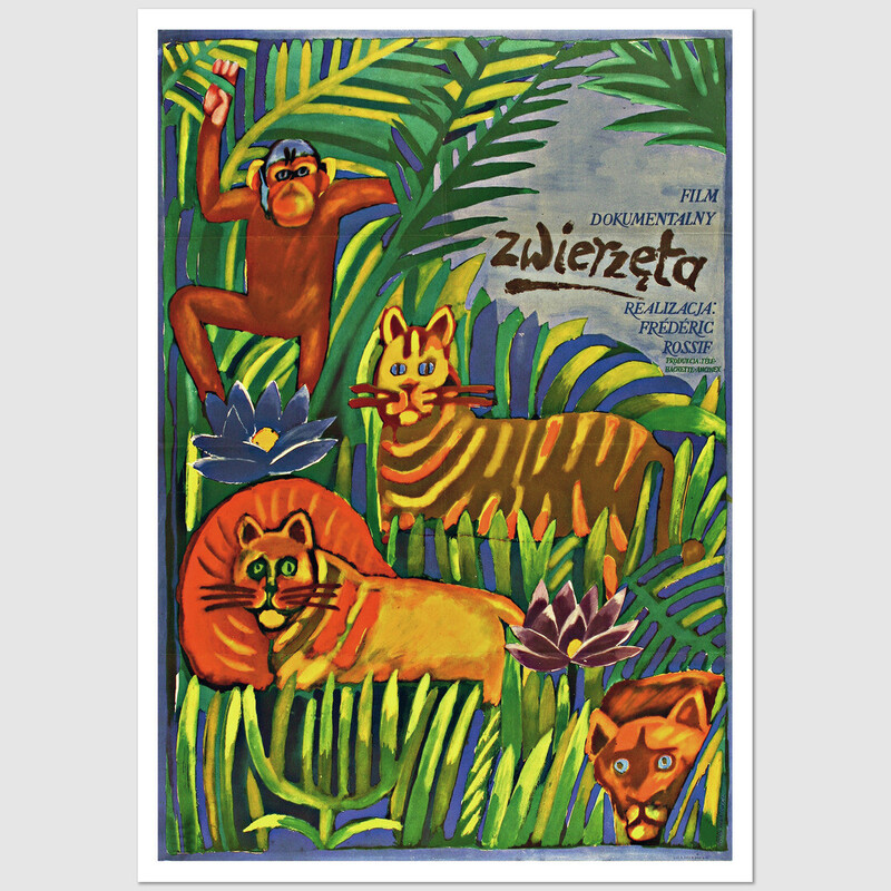 Pocztówka Zwierzęta, Maria Ihnatowicz