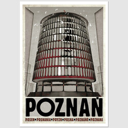 Poznań, postcard by Ryszard...