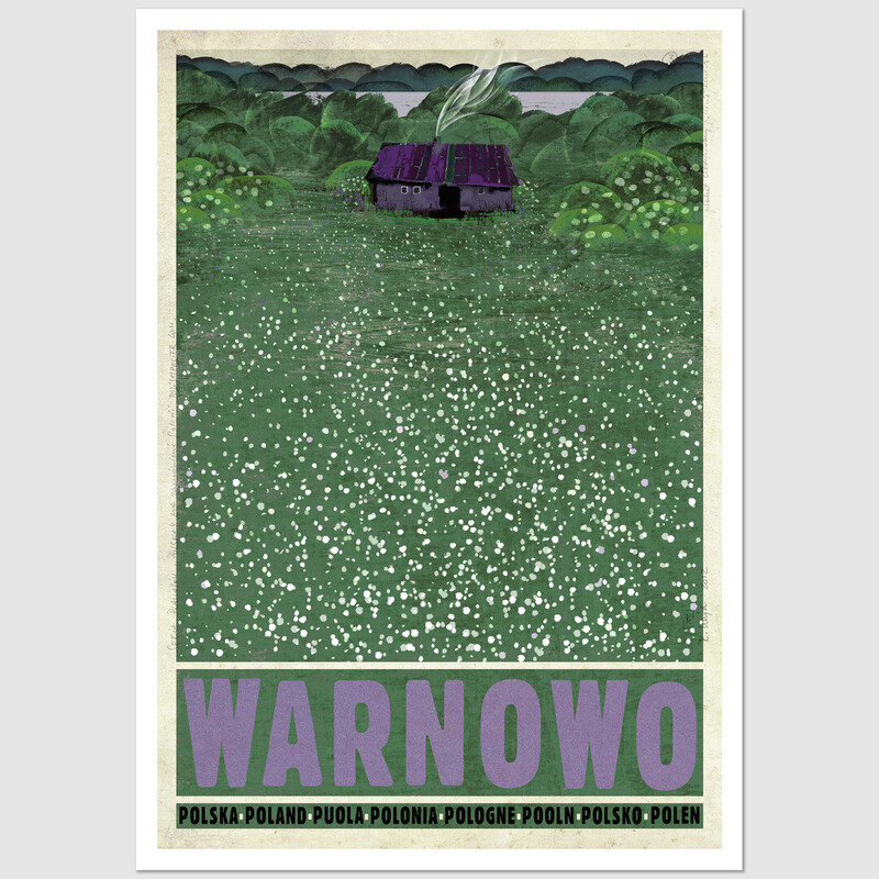 Warnowo postcard, Ryszard Kaja