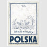 Polska z łabędziem. Makatka postcard, Ryszard Kaja