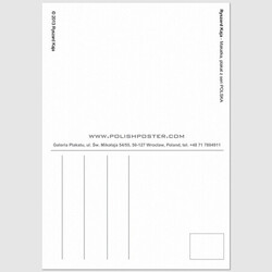 Polska z łabędziem. Makatka postcard, Ryszard Kaja