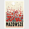 Mazowsze, postcard by Ryszard Kaja