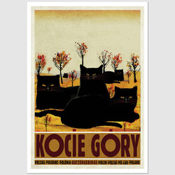 Kocie Góry, postcard by...