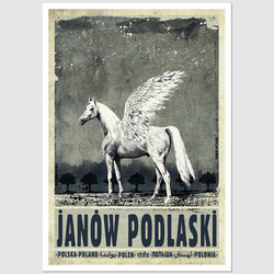 Janów Podlaski, postcard by...