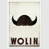 Wolin, postcard by Ryszard Kaja