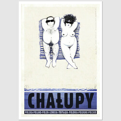 Chałupy, postcard by...