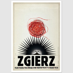 Zgierz, postcard by Ryszard...