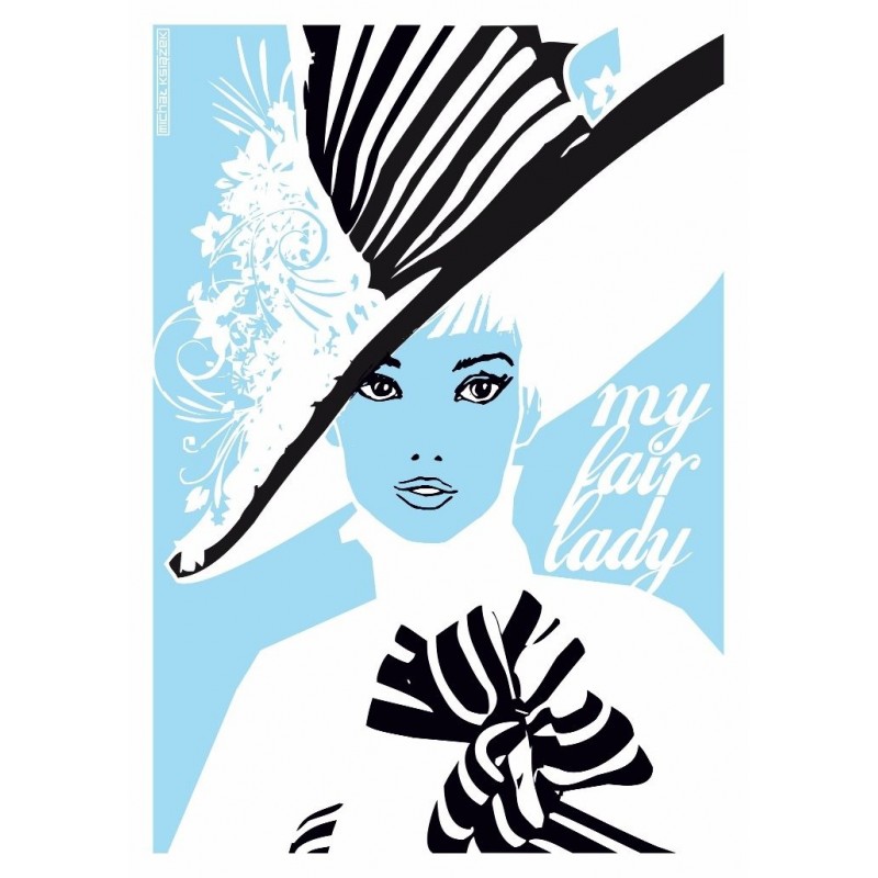 My Fair Lady, postcard by Michał Książek