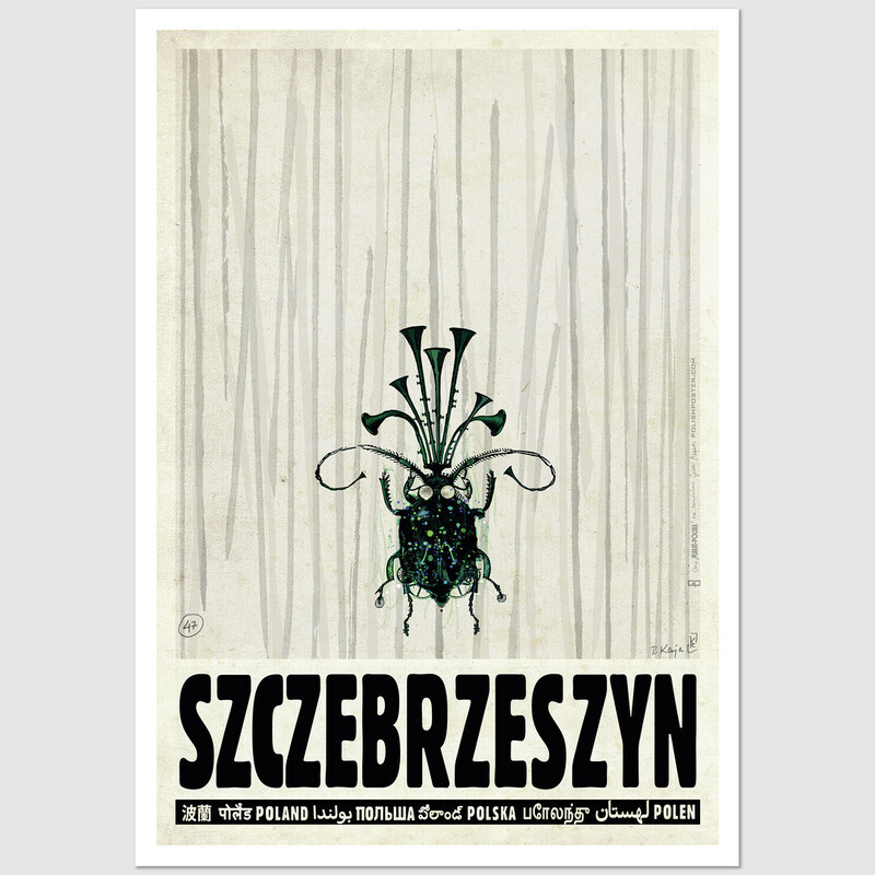 Szczebrzeszyn, postcard by Ryszard Kaja Szczebrzeszyn, postcard by Ryszard Kaja