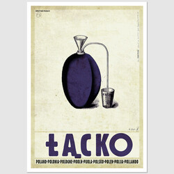Łącko, postcard by Ryszard...