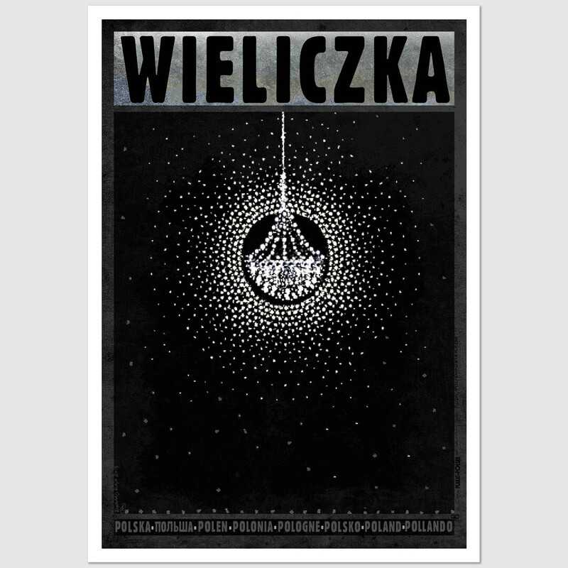 Wieliczka, pocztówka, Ryszard Kaja