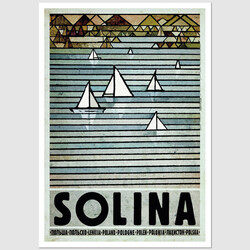 Solina, pocztówka, Ryszard...