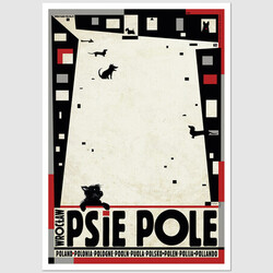 Psie Pole, postcard by...