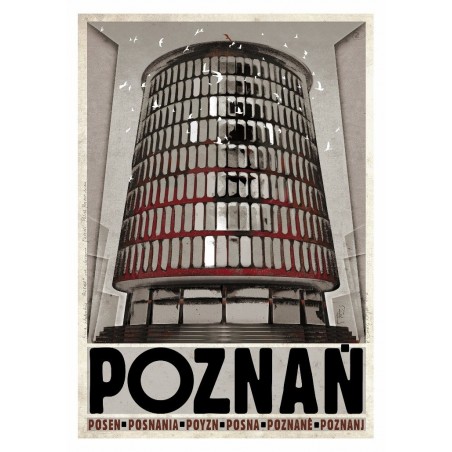 Poznań, pocztówka, Ryszard Kaja