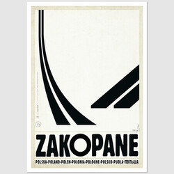 Zakopane, pocztówka, Ryszard Kaja