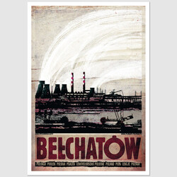 Belchatow postcard, Ryszard Kaja