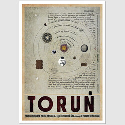 Toruń, postcard by Ryszard...