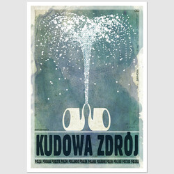 Kudowa Zdrój, postcard by Ryszard Kaja
