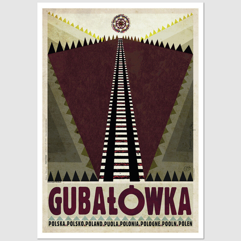 Gubałówka, postcard by Ryszard Kaja