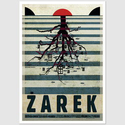 Żarek, postcard by Ryszard...