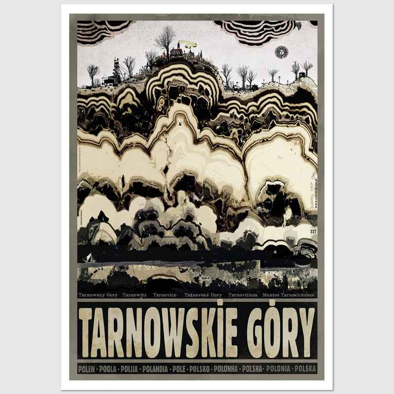 Tarnowskie Góry, postcard by Ryszard Kaja