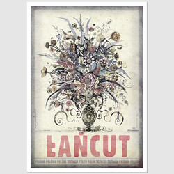 Łańcut, postcard by Ryszard...