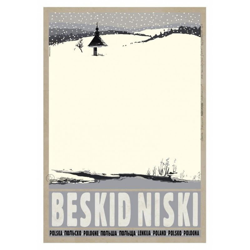 Beskid Niski, pocztówka, Ryszard Kaja