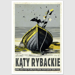 Kąty Rybackie, postcard by...