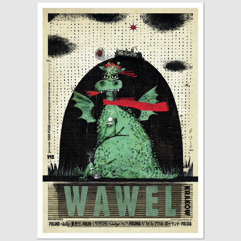 Pocztówka Wawel, Ryszard Kaja