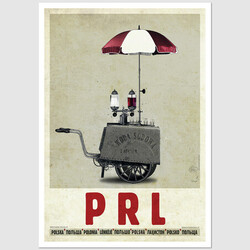 PRL, postcard by Ryszard Kaja