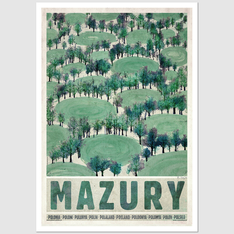 Masuria: Spring postcard by Ryszard Kaja