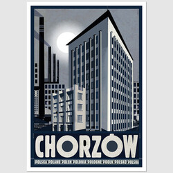 Chorzów, postcard by...