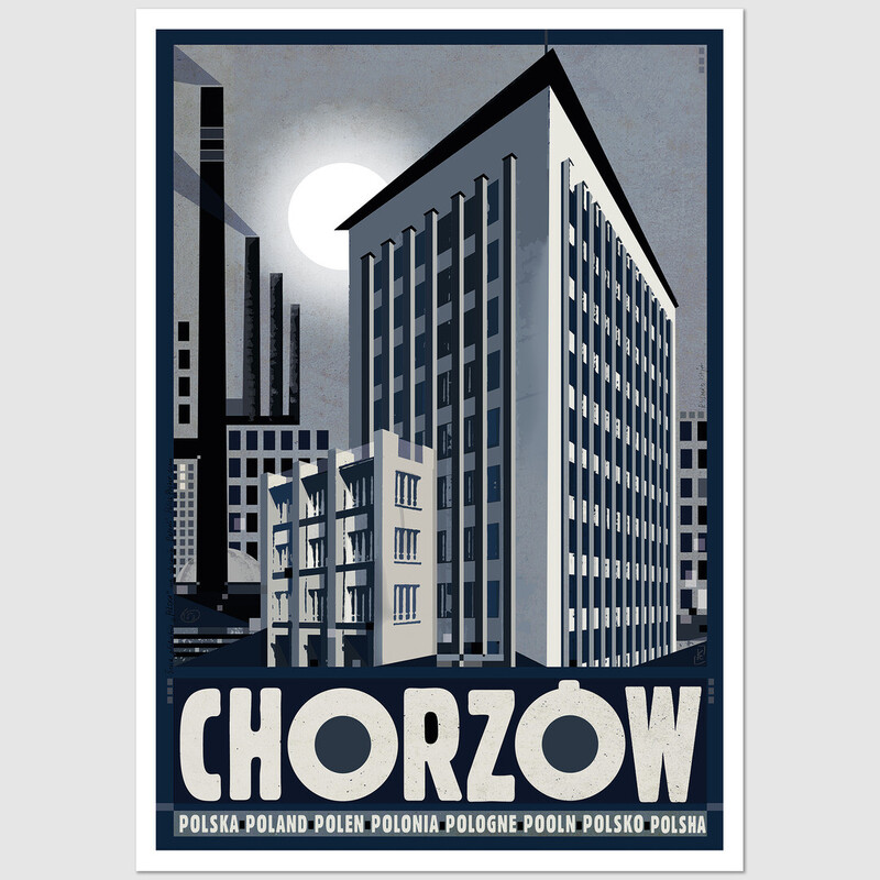 Pocztówka Chorzów, Ryszard Kaja Pocztówka Chorzów, Ryszard Kaja