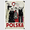 Polska Kolędnicy postcard by Ryszard Kaja