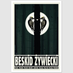 Beskid Żywiecki, postcard...